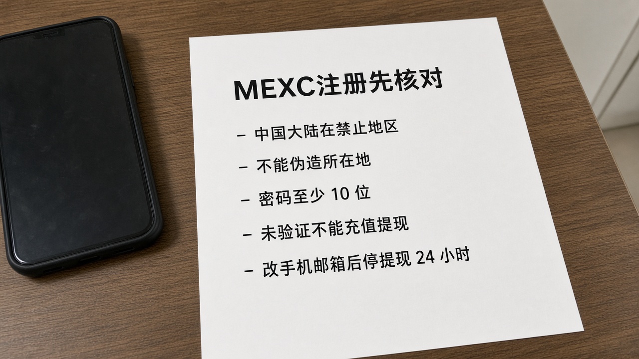MEXC怎么注册？2026新用户开户注册完整教程